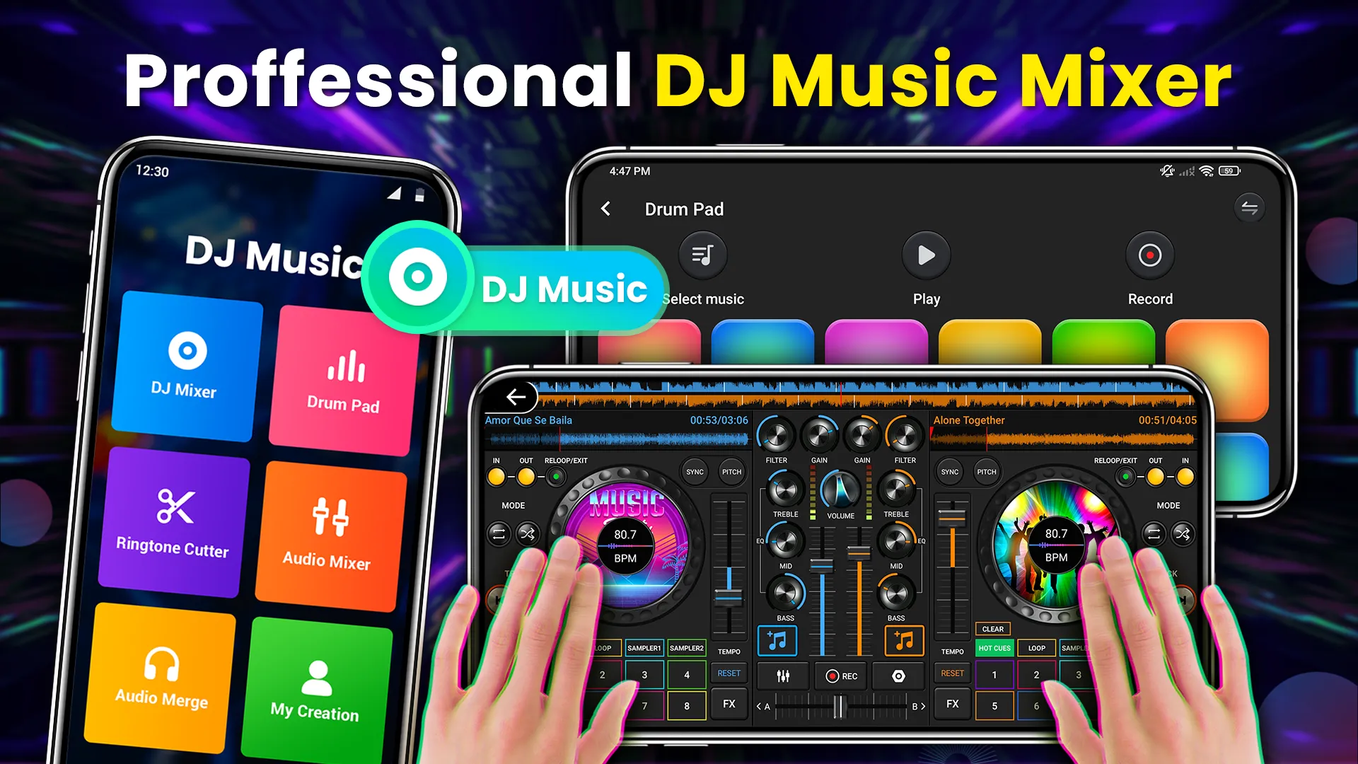 DJ Music Mixer - 3D DJ Player | Indus Appstore | Screenshot