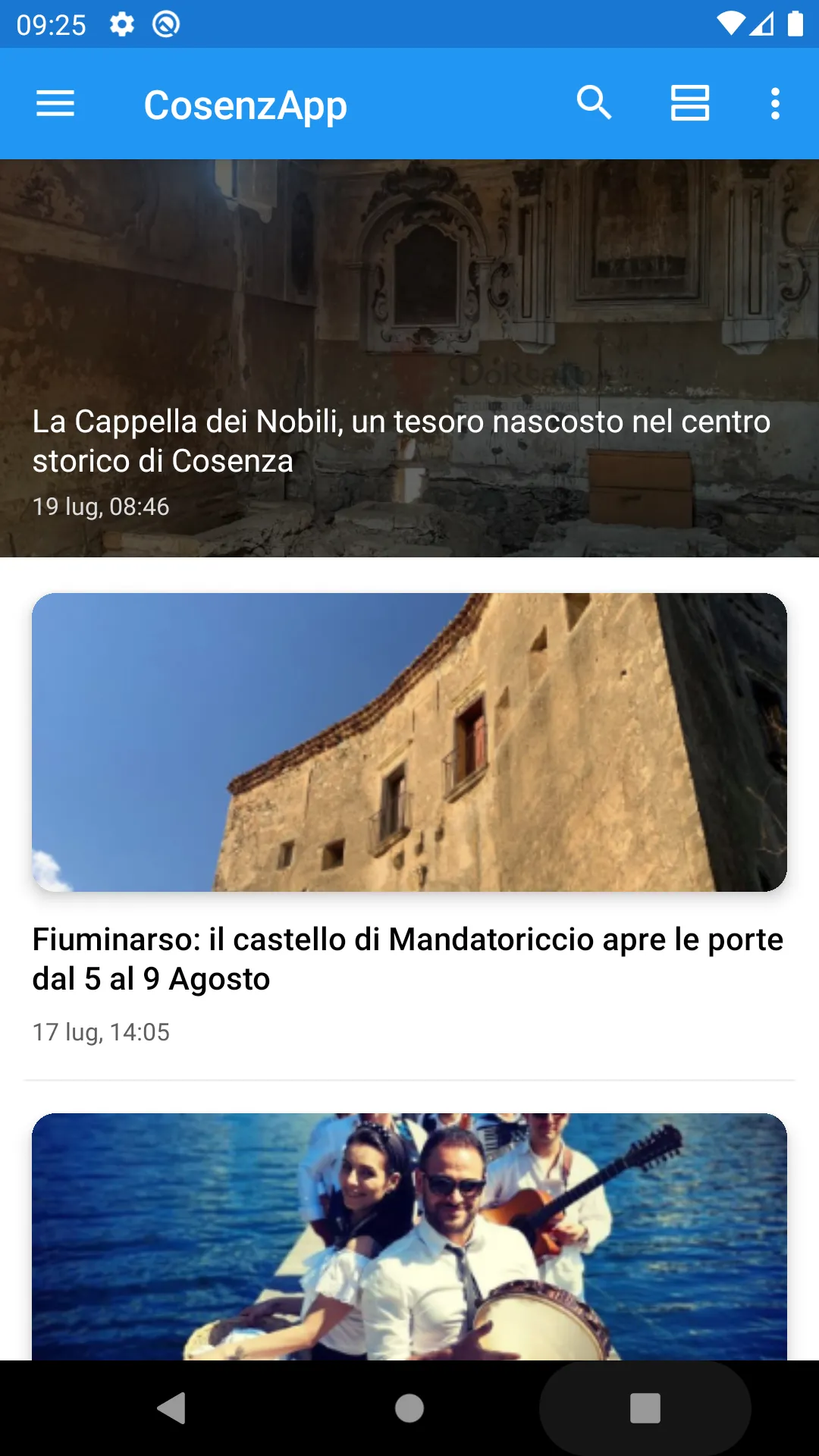 CosenzApp | Indus Appstore | Screenshot