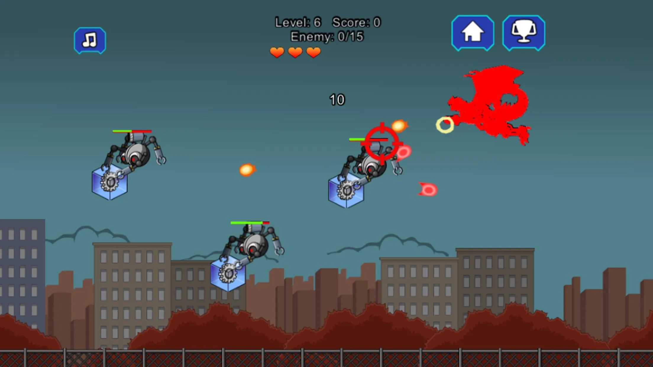 Robot Terminator Fire Dragon | Indus Appstore | Screenshot