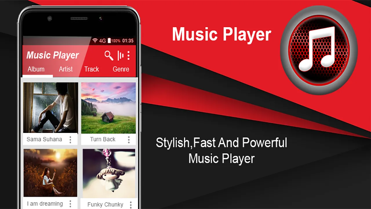 High Quality MP3 Player, Music | Indus Appstore | Screenshot