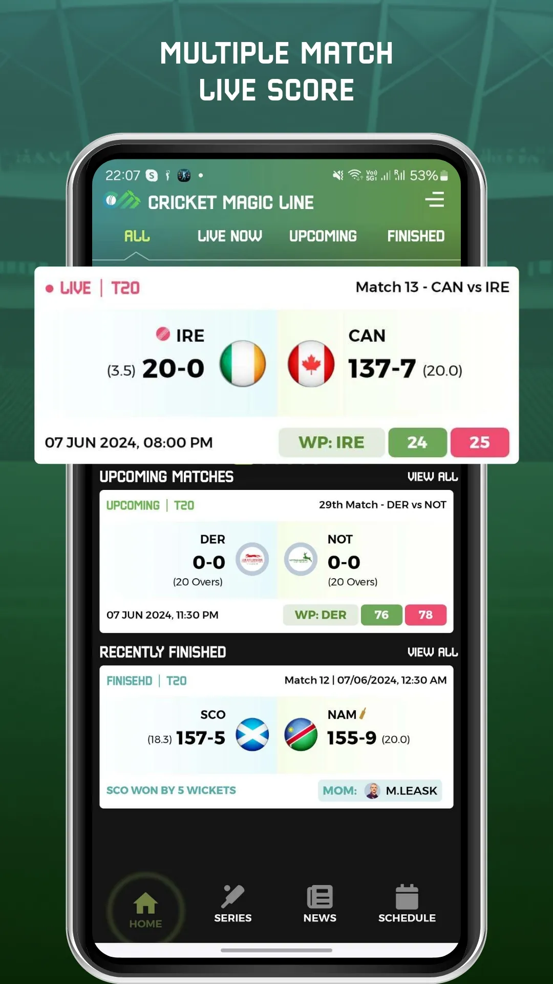 Cricket Magic Line | Indus Appstore | Screenshot