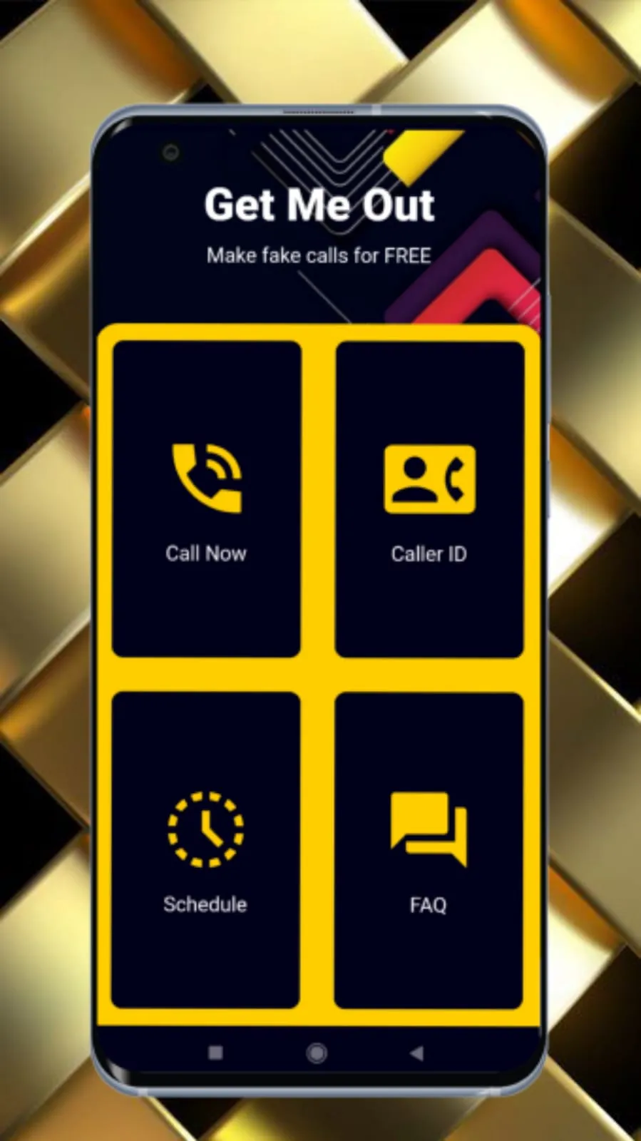 GetMeOut - Fake Call | Indus Appstore | Screenshot