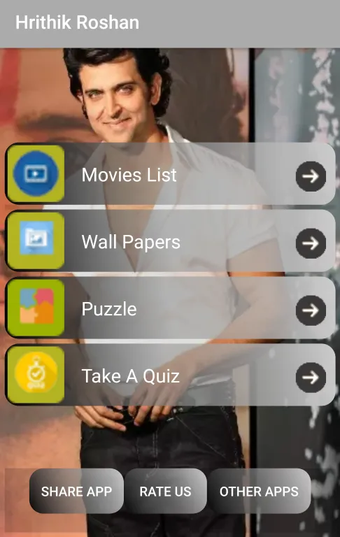 Hrithik Roshan Movies,Puzzle | Indus Appstore | Screenshot