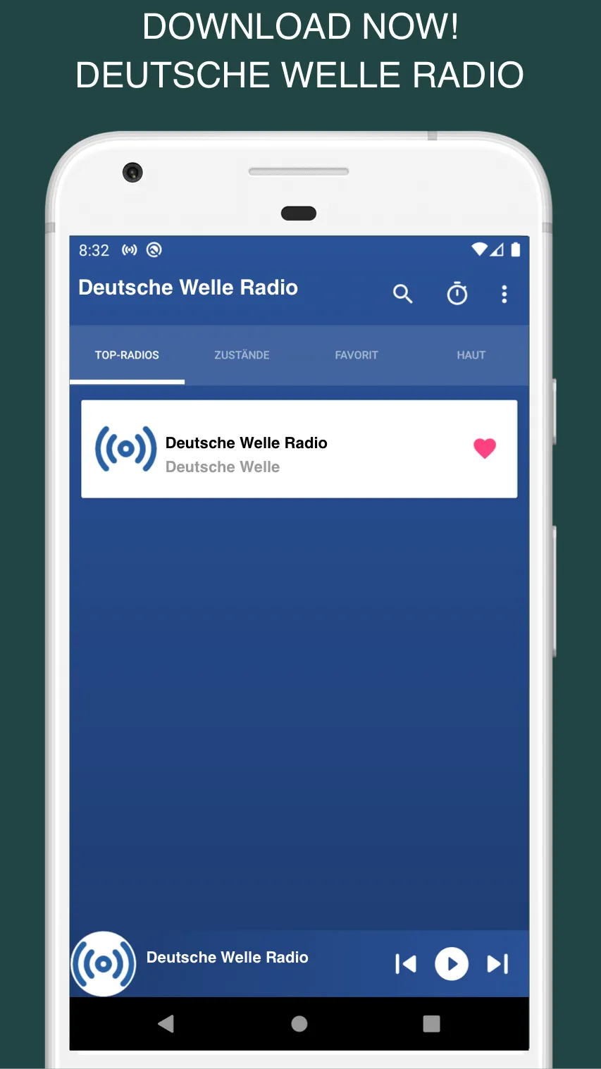 Deutsche Welle Radio DW App DE | Indus Appstore | Screenshot