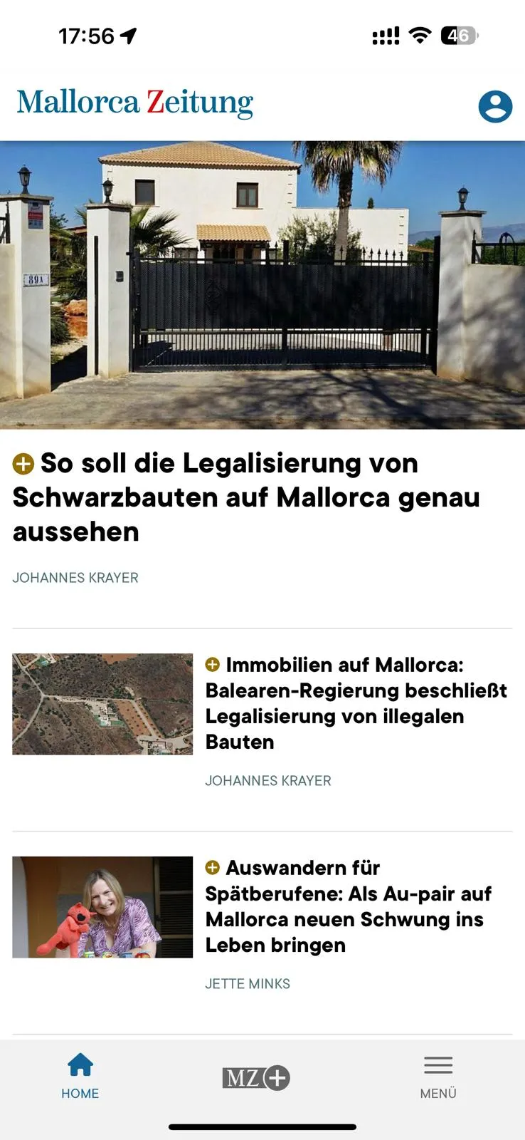 MALLORCA ZEITUNG | Indus Appstore | Screenshot