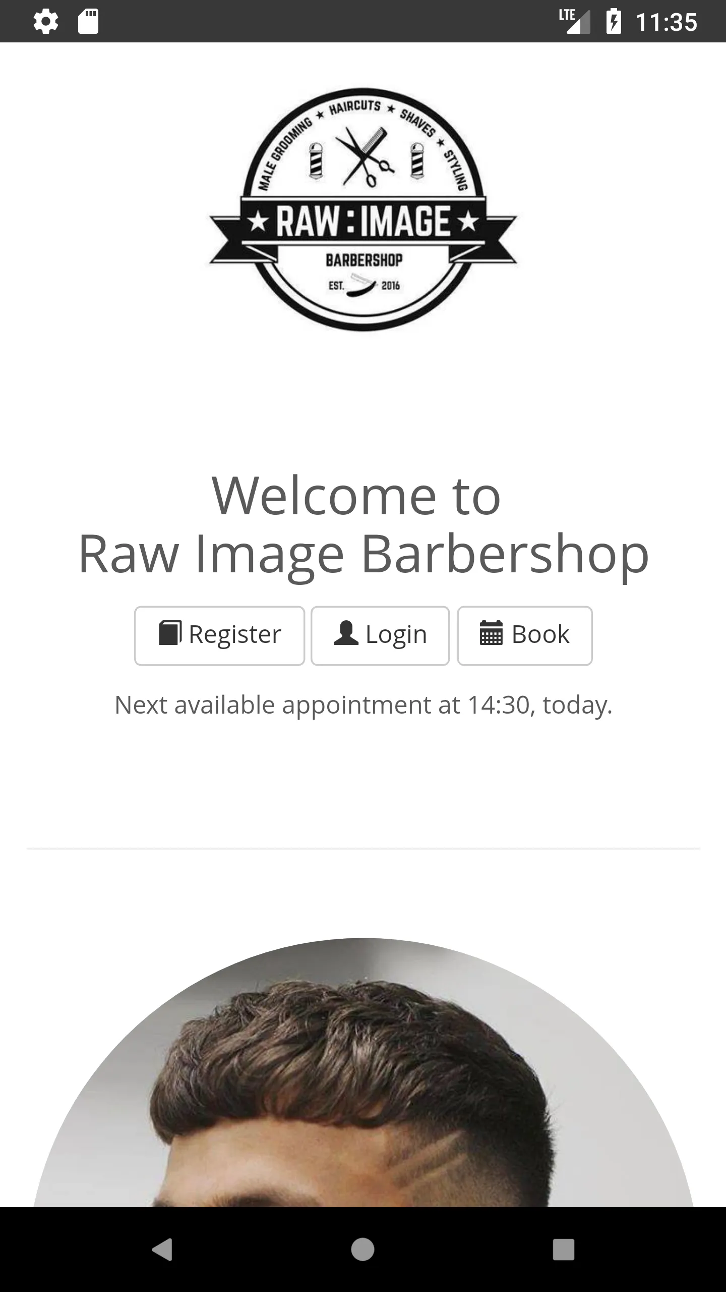 Raw Image Barbershop | Indus Appstore | Screenshot