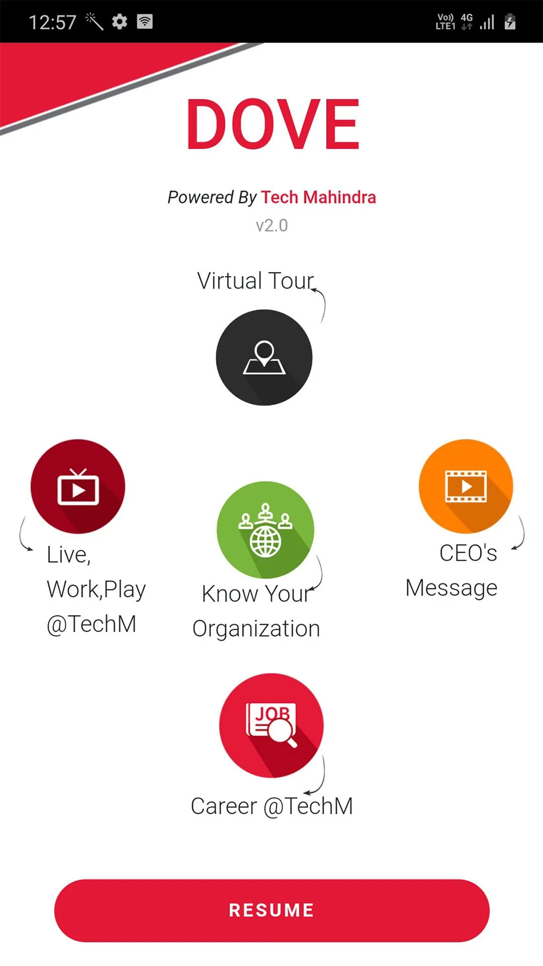 TechM Dove | Indus Appstore | Screenshot