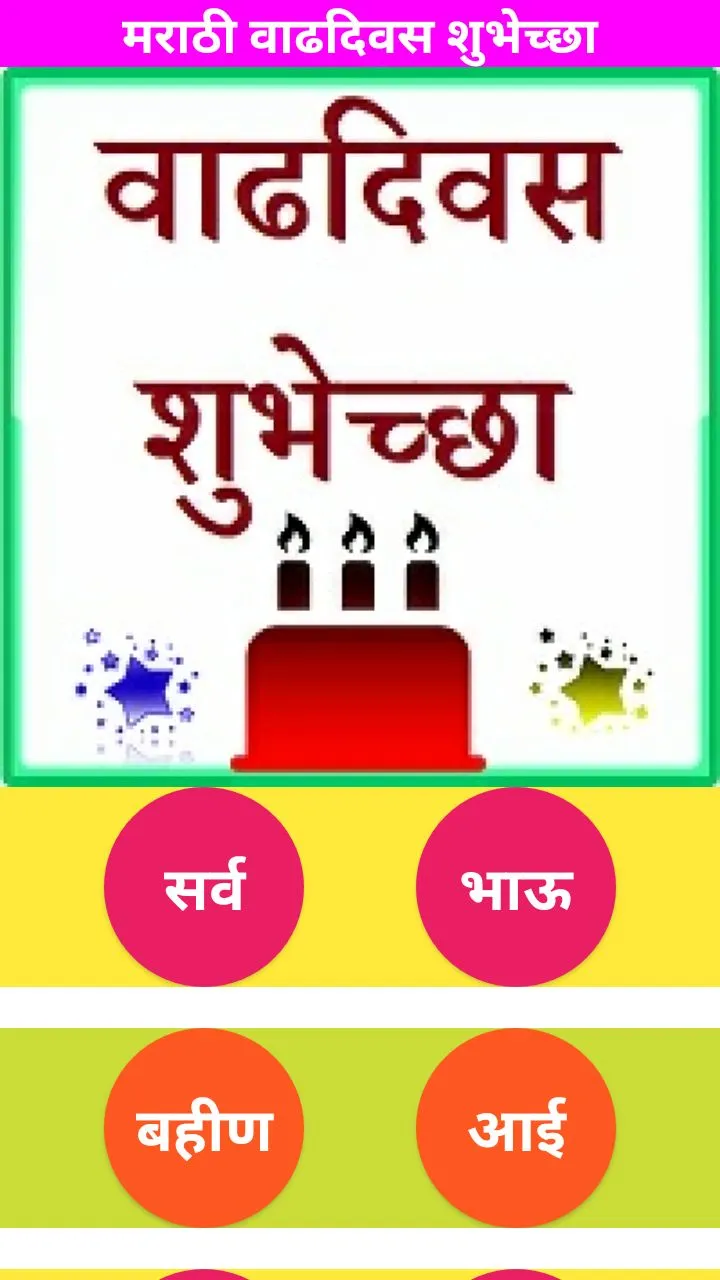 Marathi Birthday Wishes quotes | Indus Appstore | Screenshot