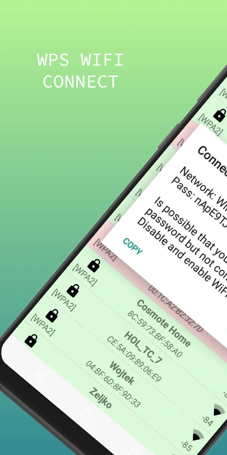 WPS WIFI CONNECT -wps tester‏ | Indus Appstore | Screenshot