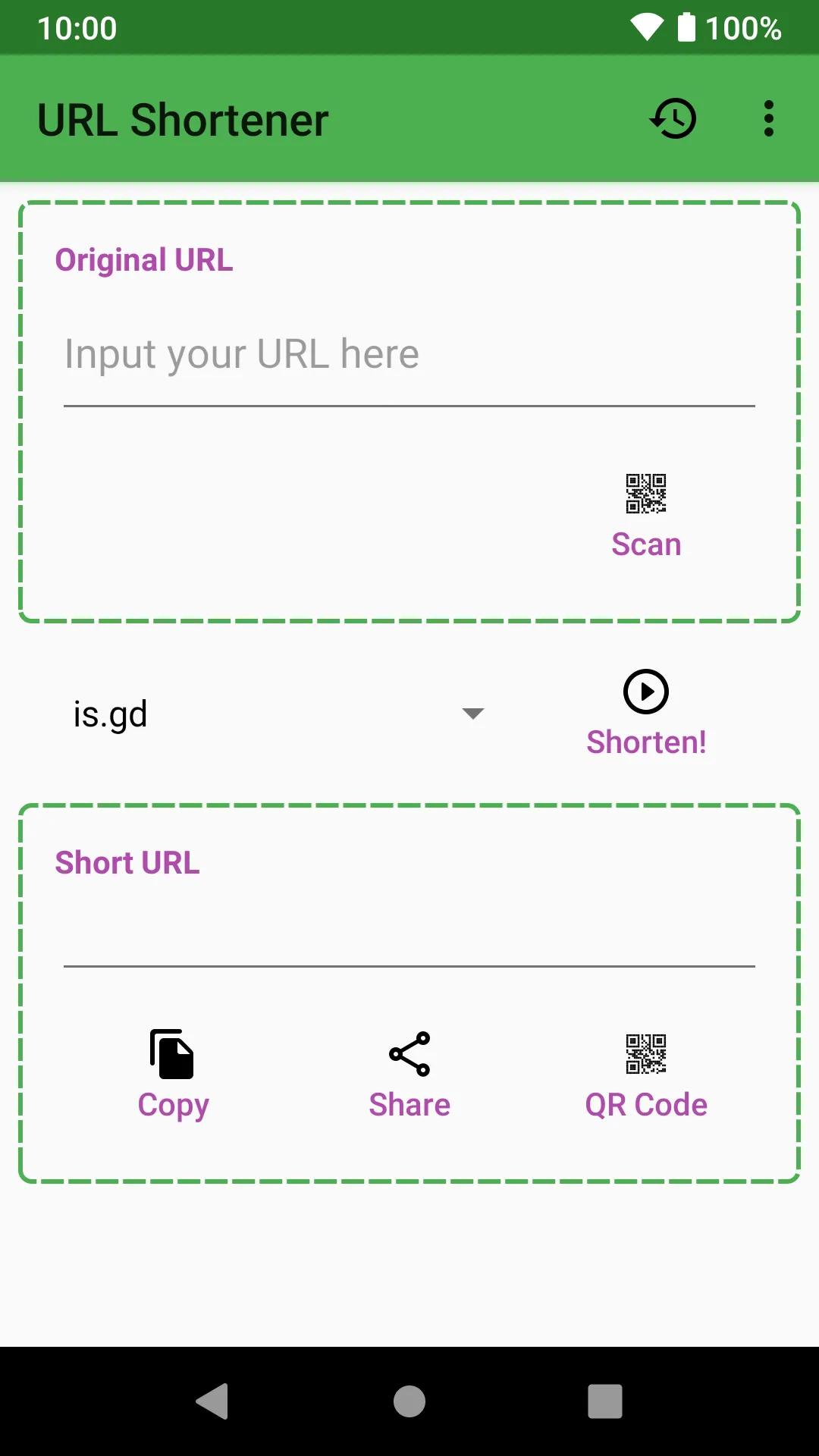 URL Shortener | Indus Appstore | Screenshot