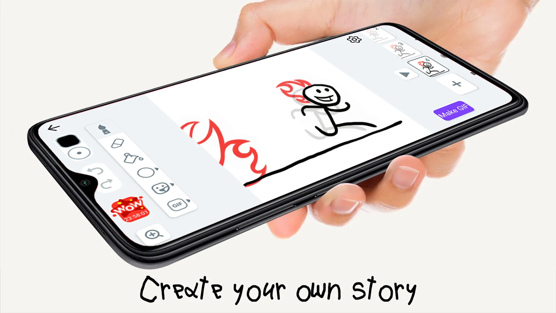 Stickman: draw animation maker | Indus Appstore | Screenshot