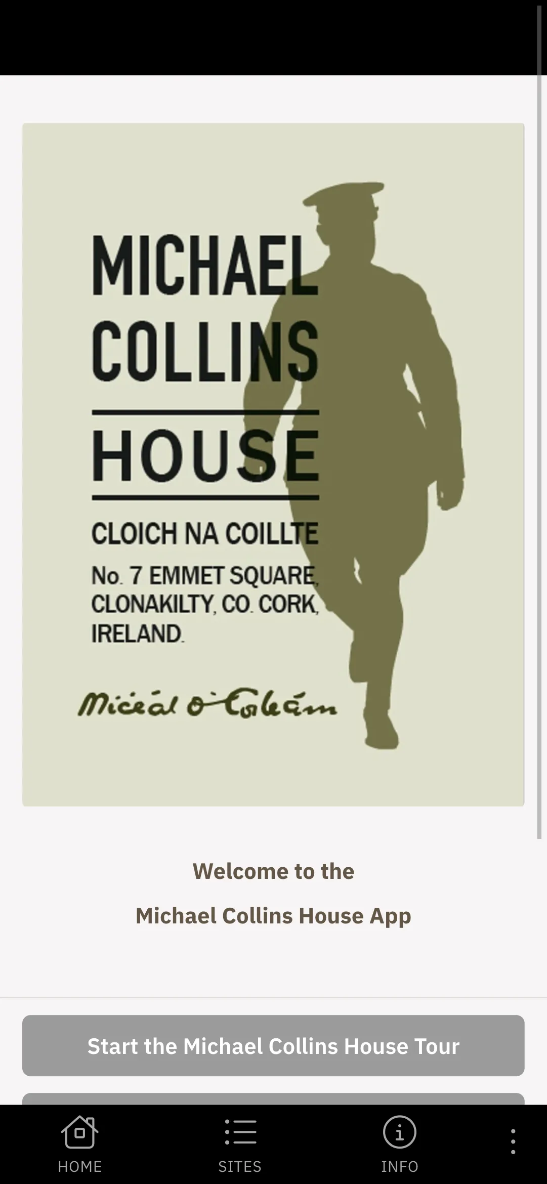 Michael Collins House App | Indus Appstore | Screenshot