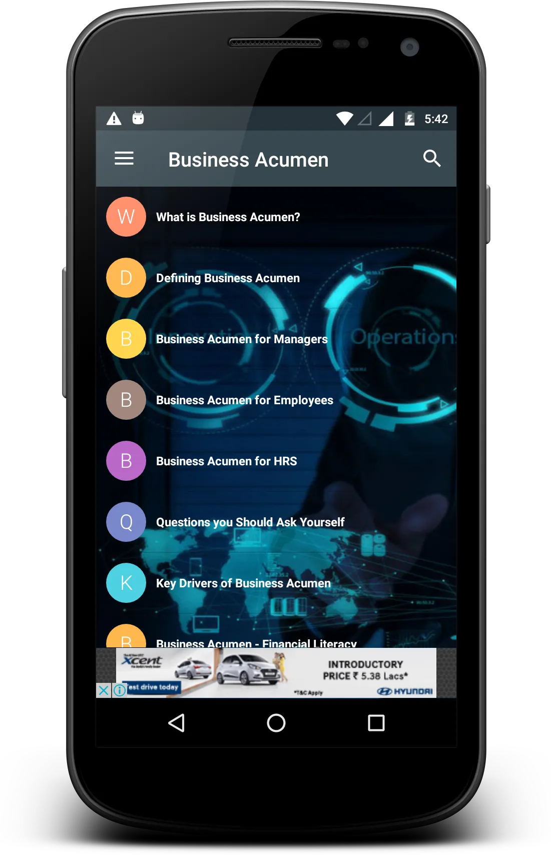 Business Acumen | Indus Appstore | Screenshot