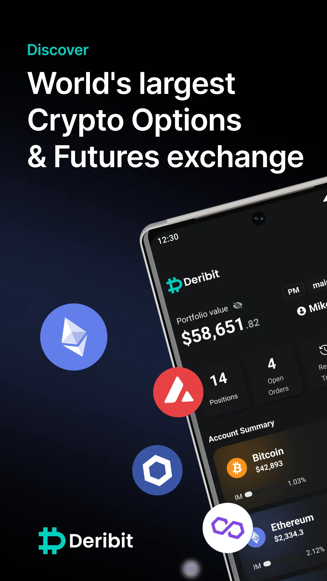 Deribit: BTC Options & Futures | Indus Appstore | Screenshot