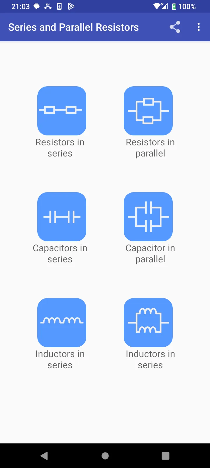 Series/Parallel Resistors | Indus Appstore | Screenshot