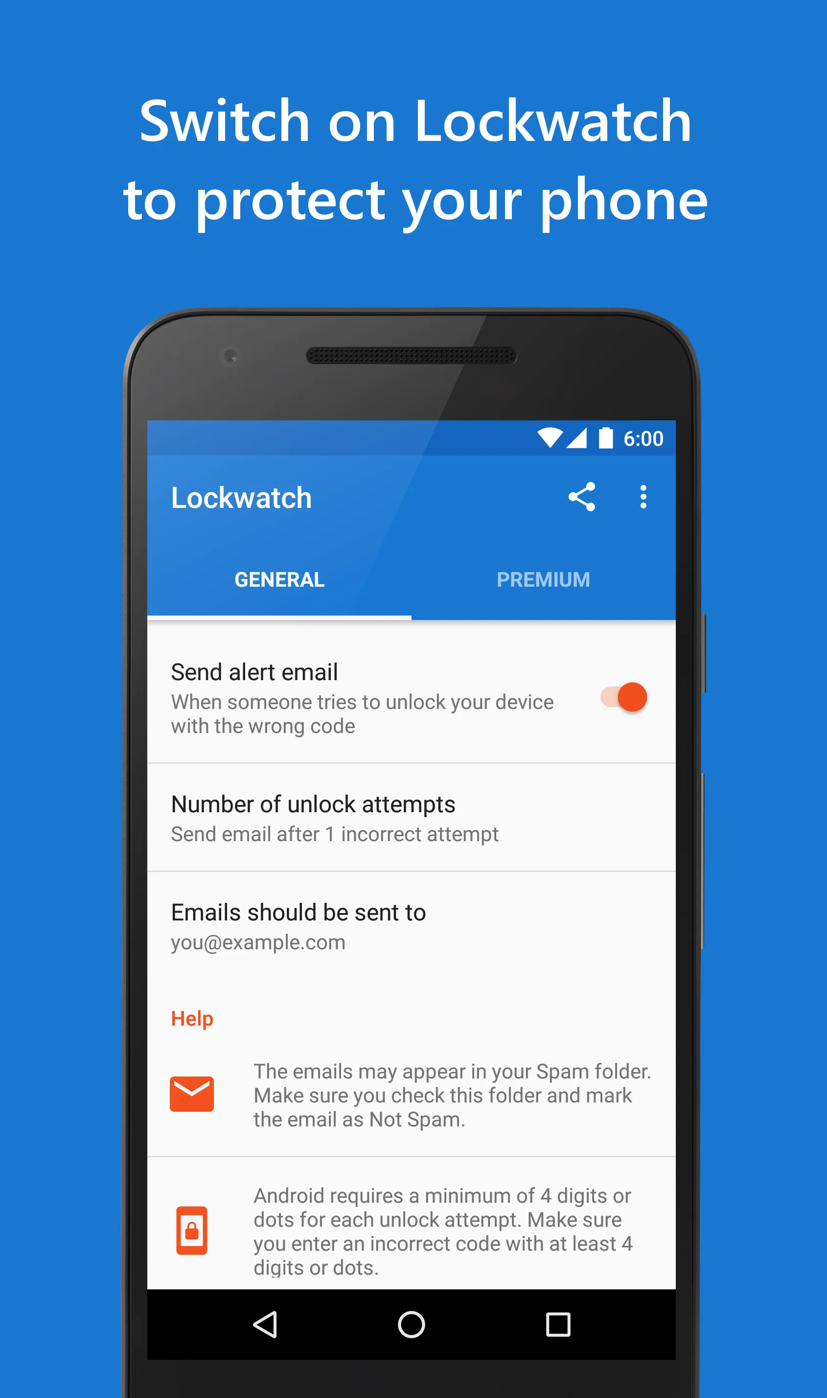 Lockwatch - Thief Catcher | Indus Appstore | Screenshot