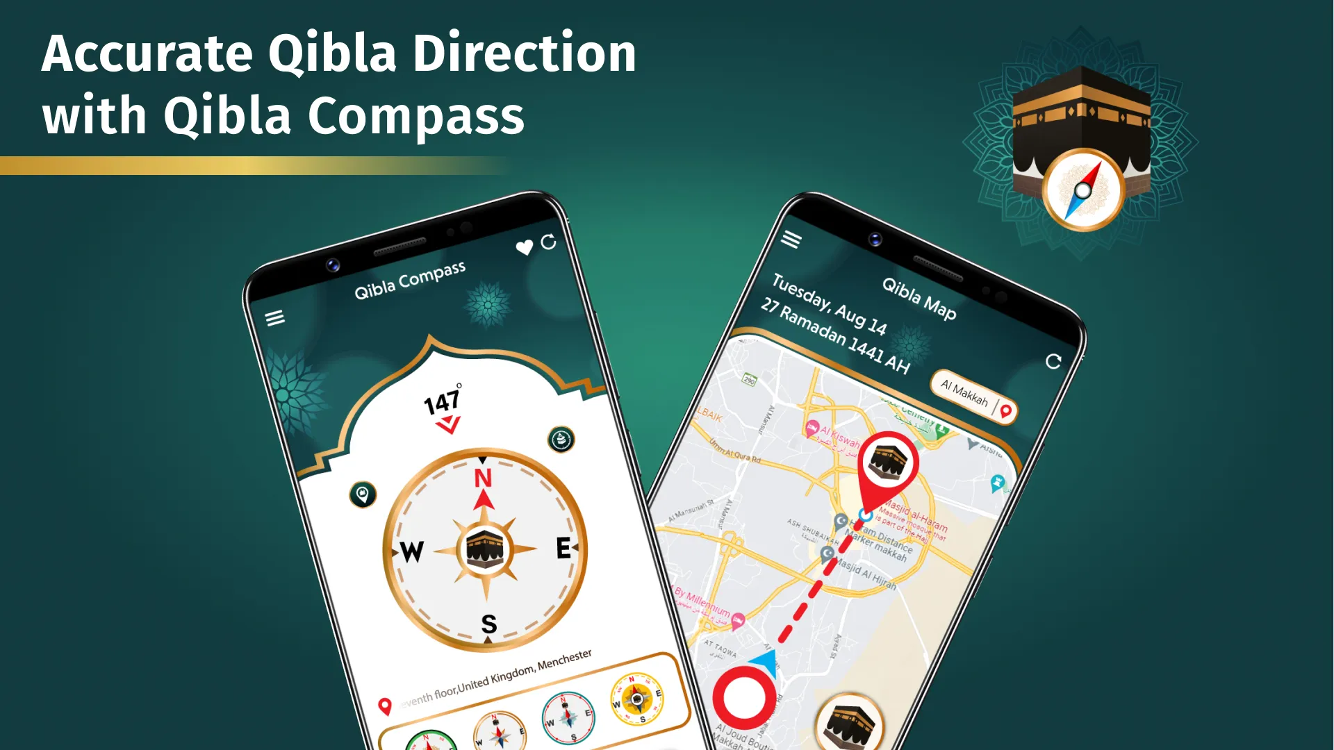 Qibla Finder: Qibla Direction | Indus Appstore | Screenshot