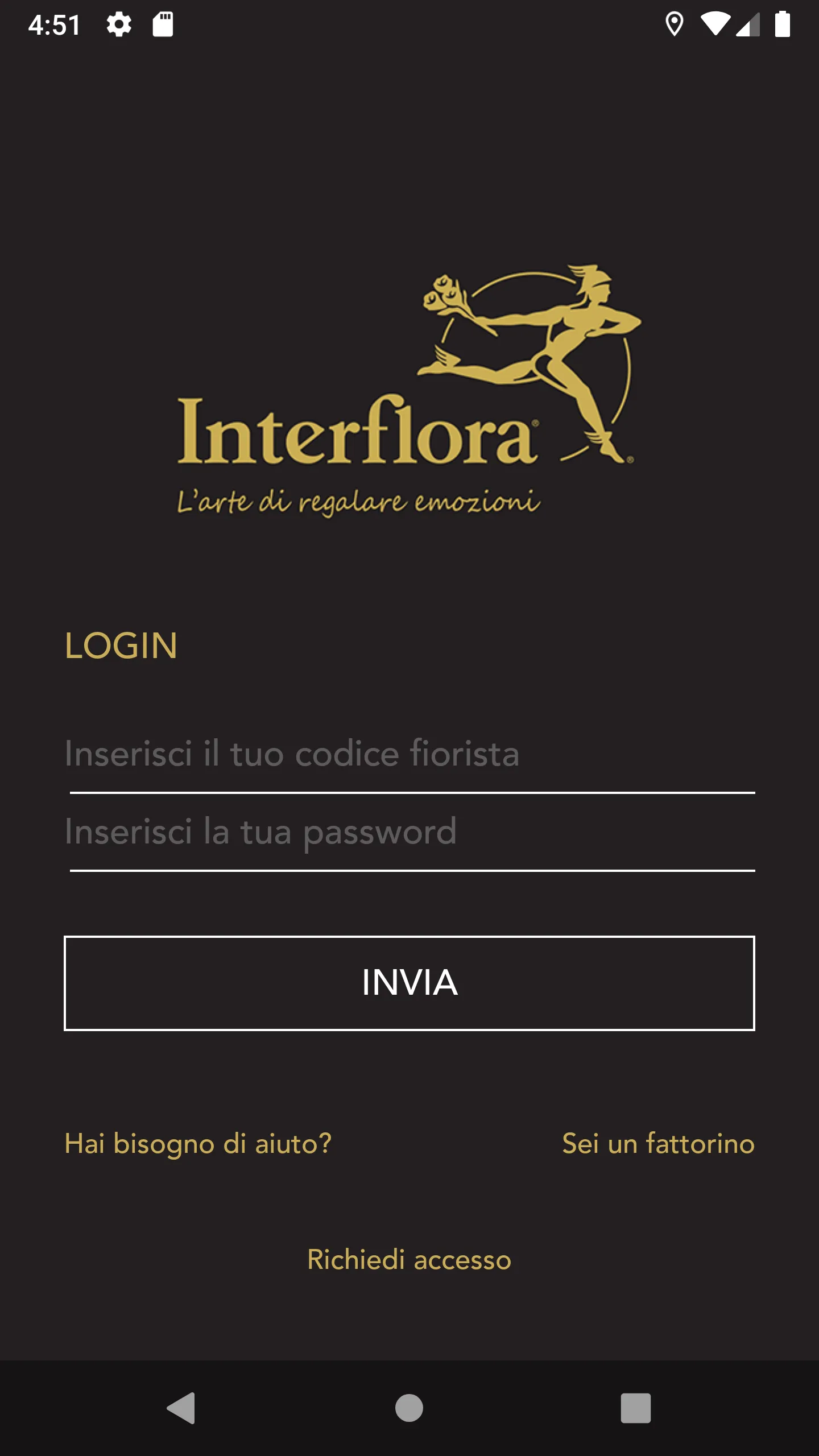 Interflora Fioristi | Indus Appstore | Screenshot