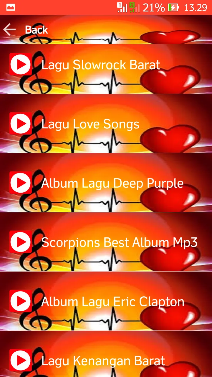 Lagu Kenangan Barat | Indus Appstore | Screenshot