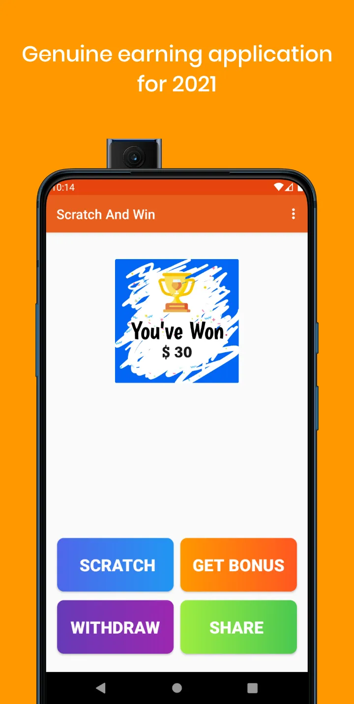 Scratch And Win - 2023 | Indus Appstore | Screenshot