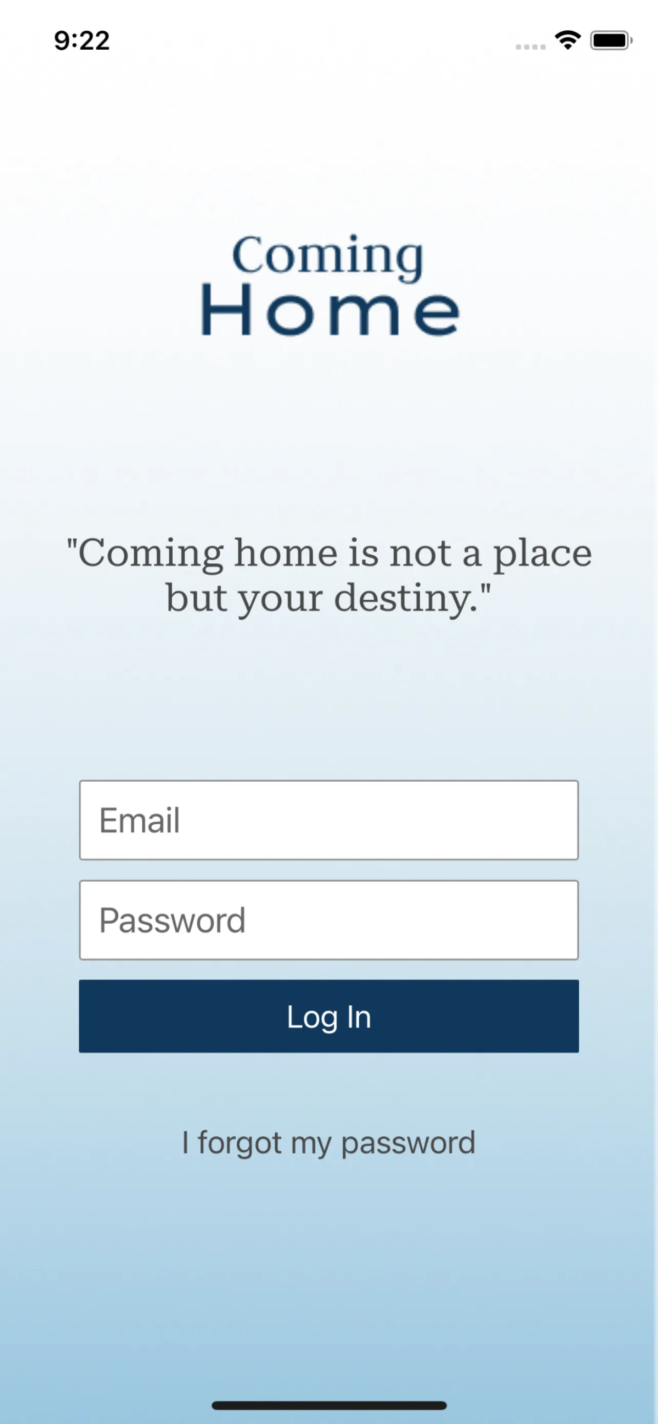 Coming Home App | Indus Appstore | Screenshot