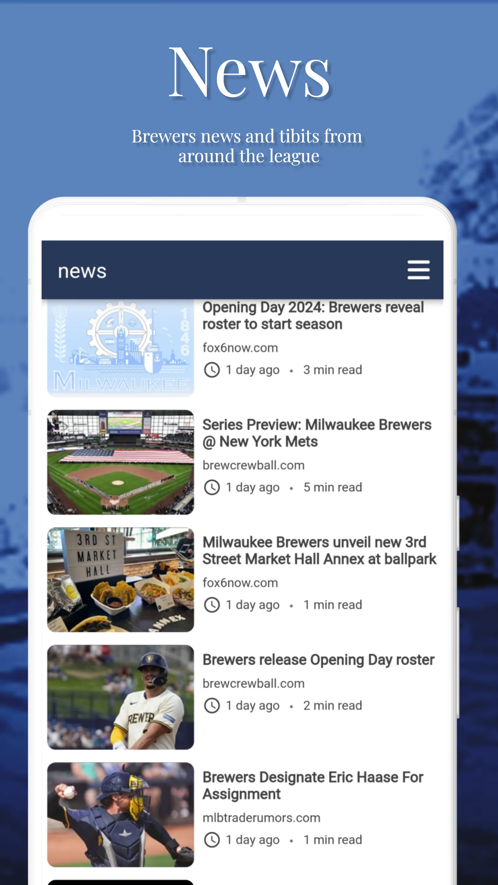 Milwaukee Baseball | Indus Appstore | Screenshot