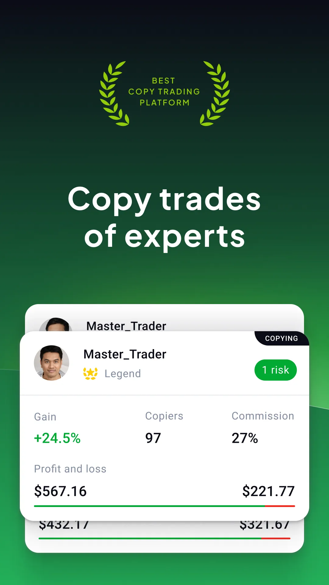 Octa Copy: copy trading app | Indus Appstore | Screenshot