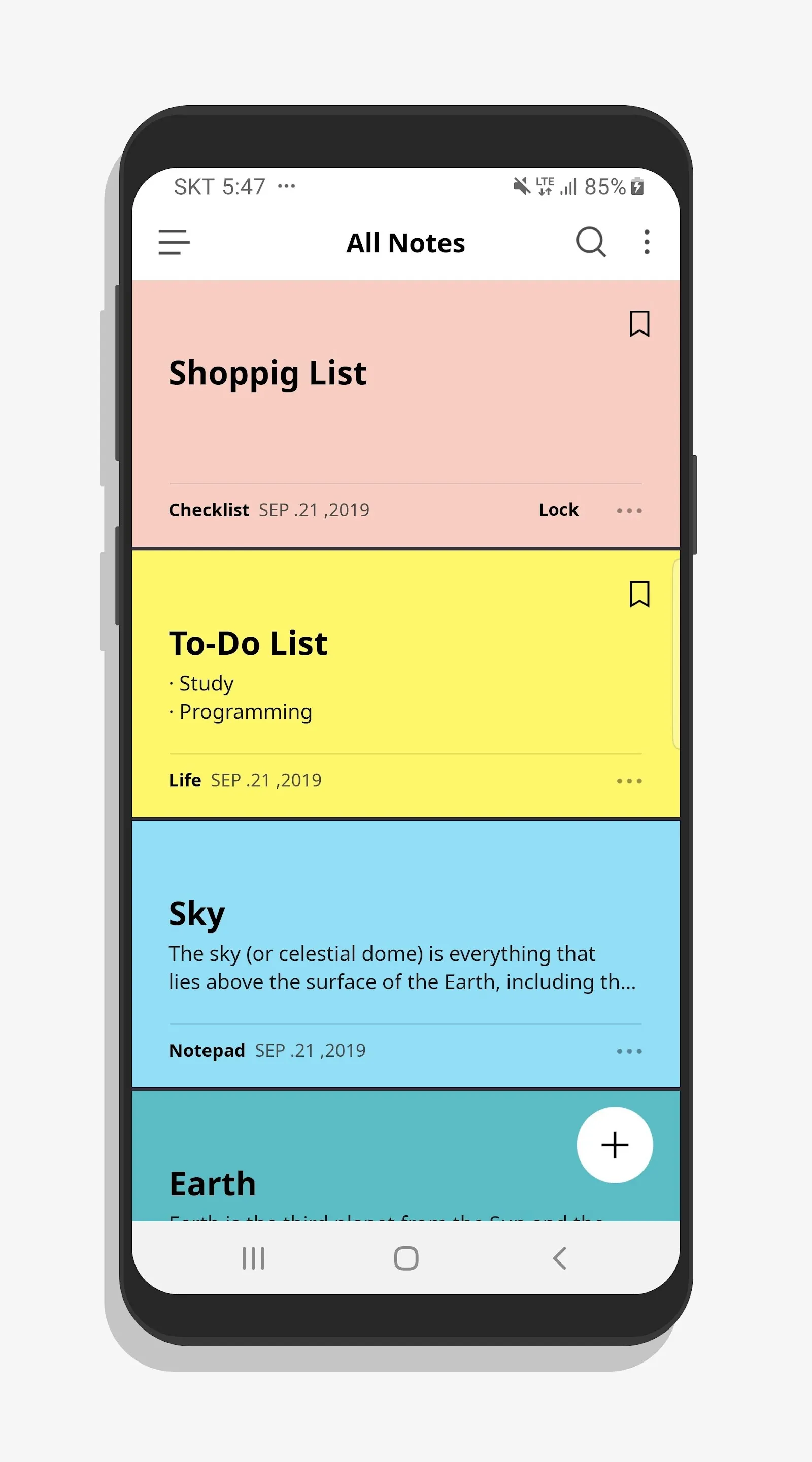 StickyNote - Notepad, Notes | Indus Appstore | Screenshot