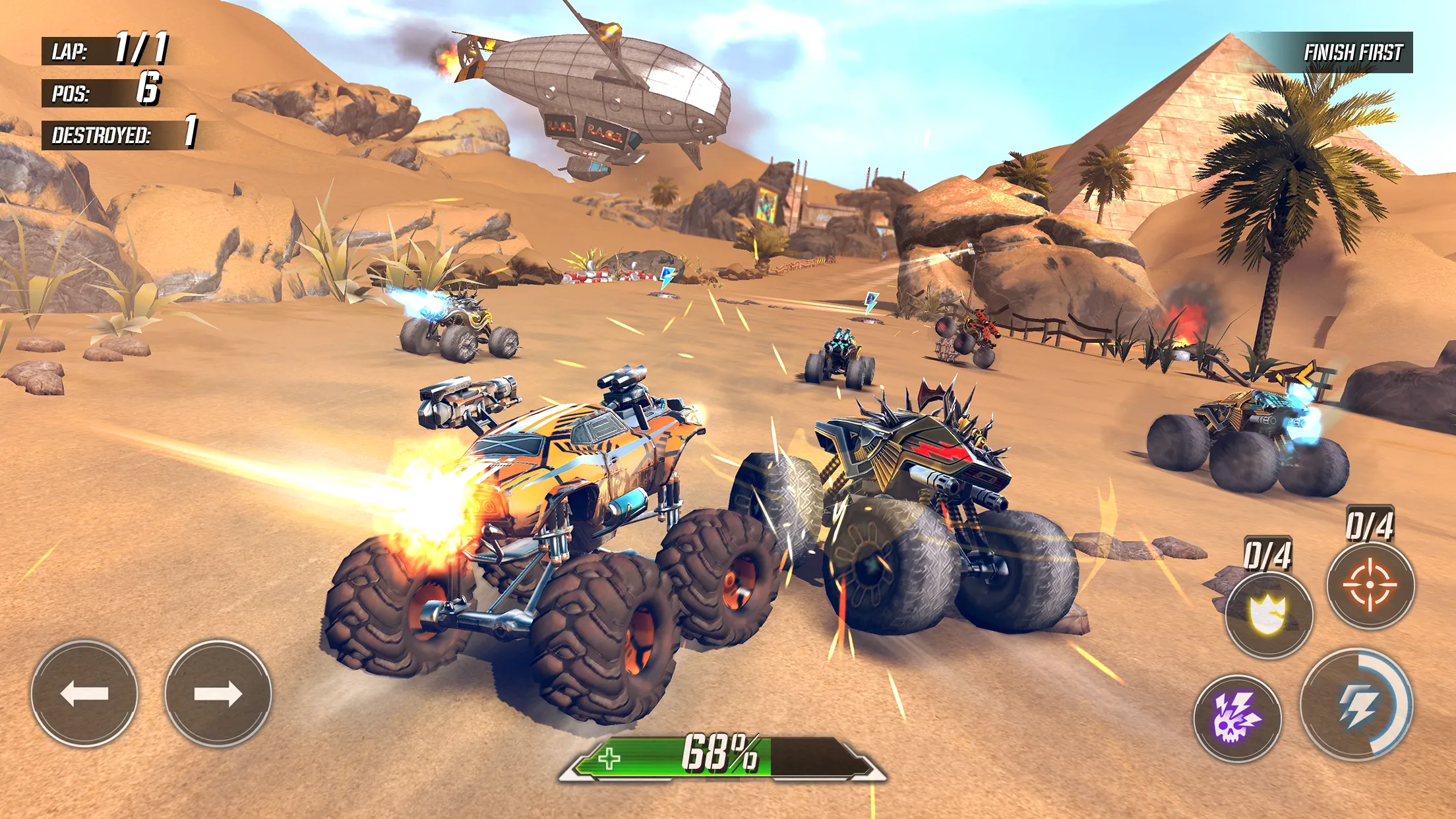 RACE: Rocket Arena Car Extreme | Indus Appstore | Screenshot