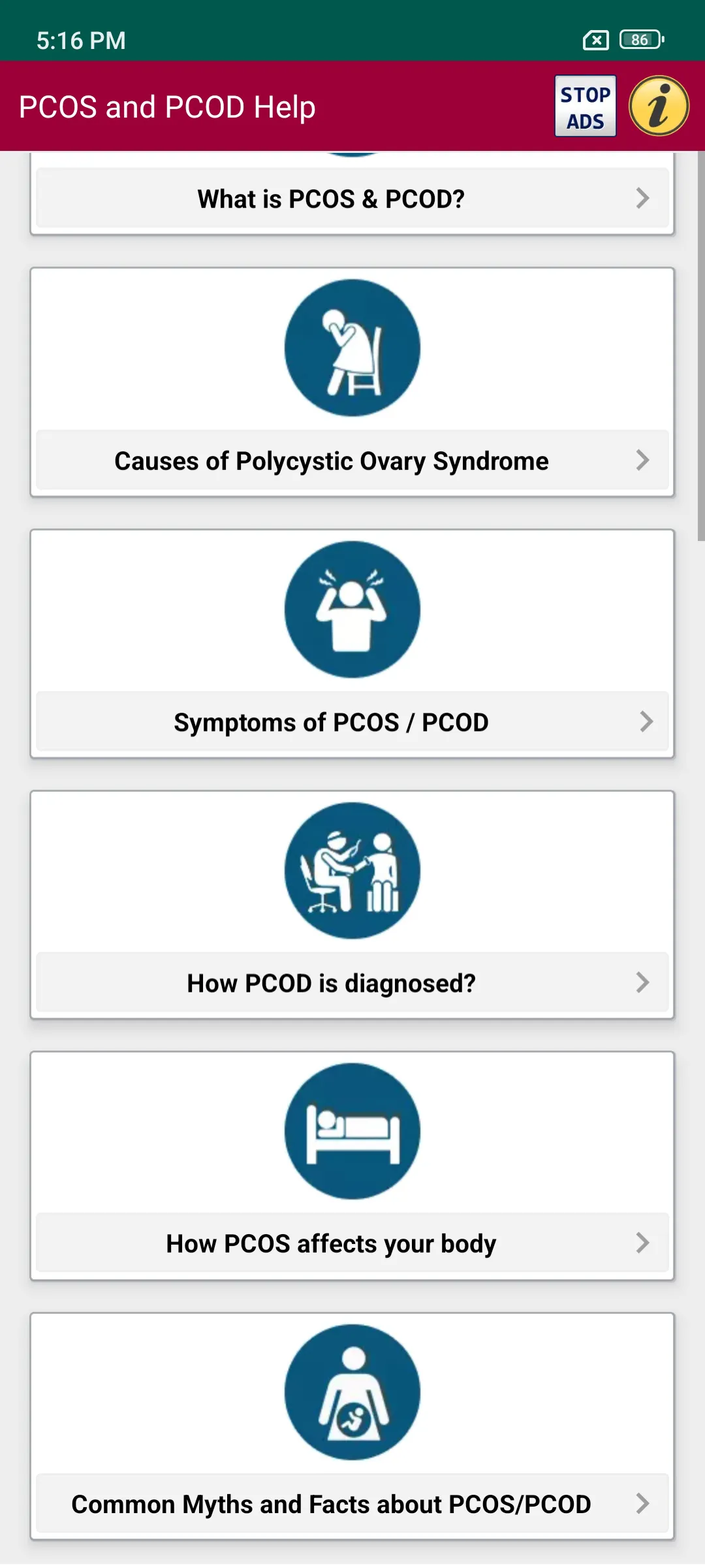 PCOS & PCOD Diet & Remedies | Indus Appstore | Screenshot