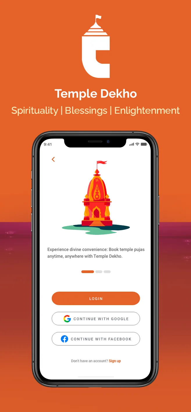 Temple Dekho : Puja & Chadhava | Indus Appstore | Screenshot