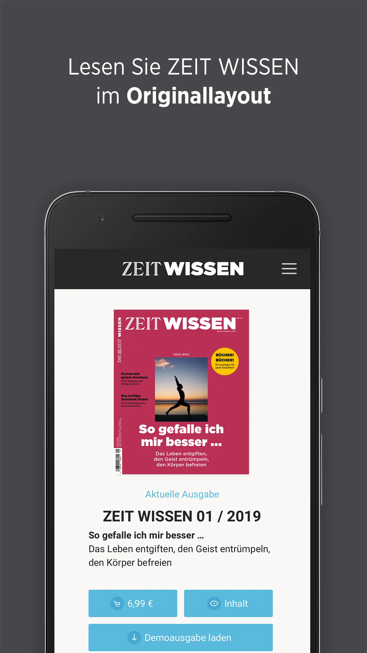 ZEIT WISSEN | Indus Appstore | Screenshot