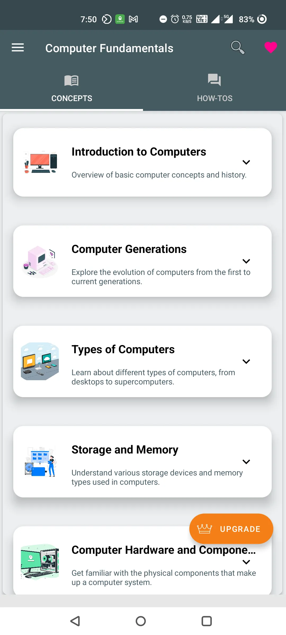 Computer Fundamentals | Indus Appstore | Screenshot