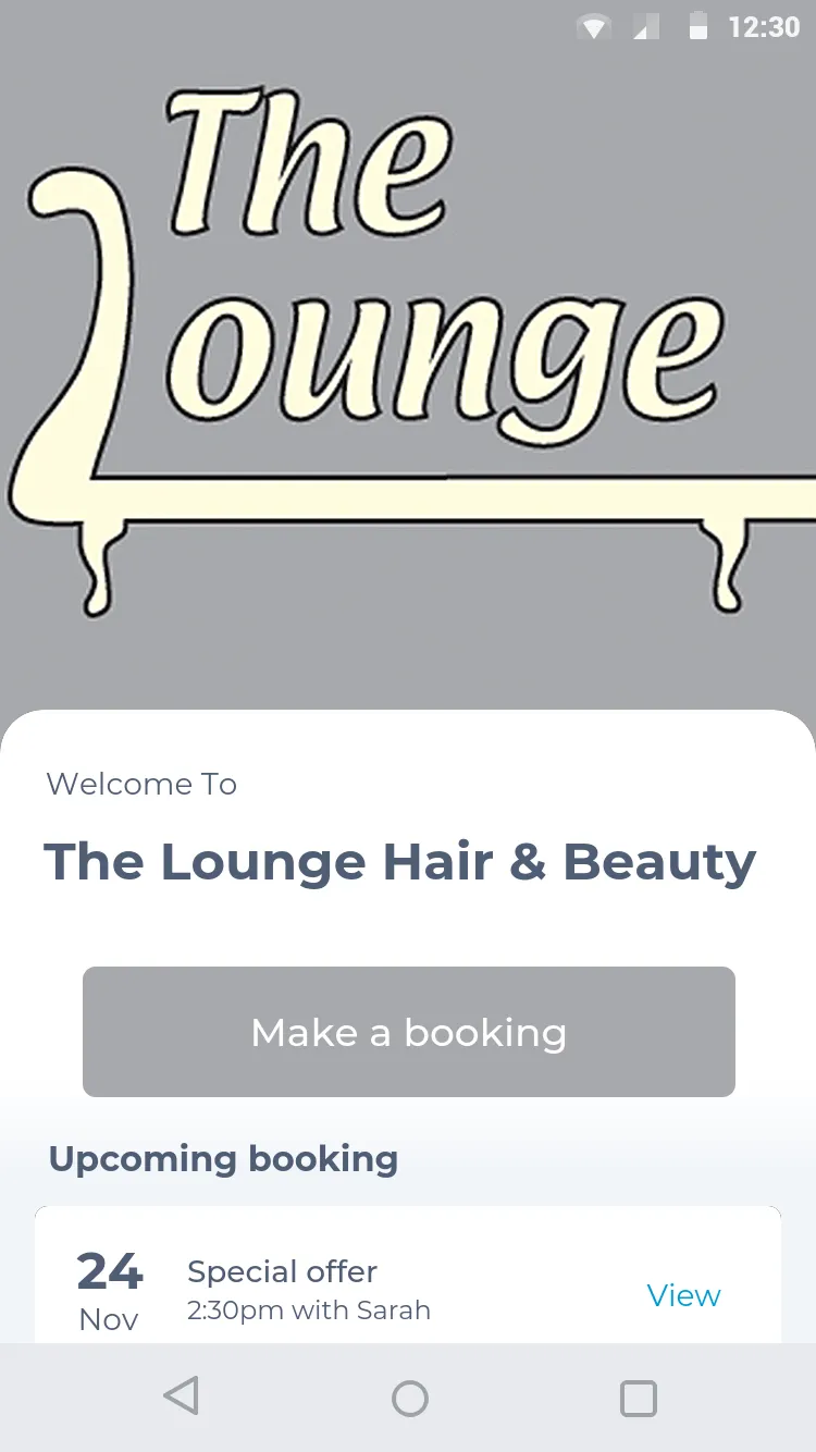 The Lounge Hair & Beauty | Indus Appstore | Screenshot