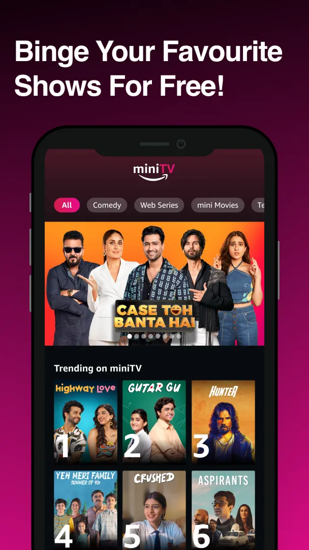Amazon miniTV - Web Series | Indus Appstore | Screenshot