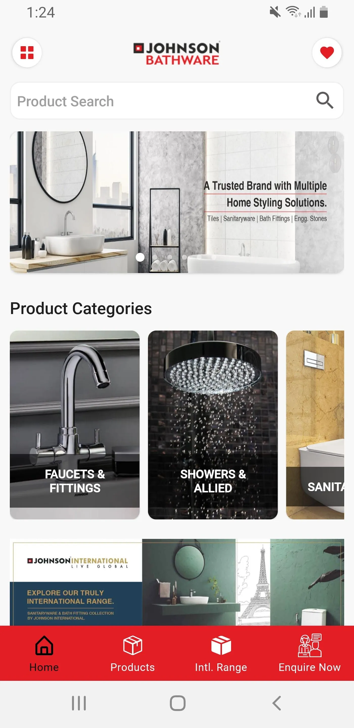 Johnson Bathware | Indus Appstore | Screenshot