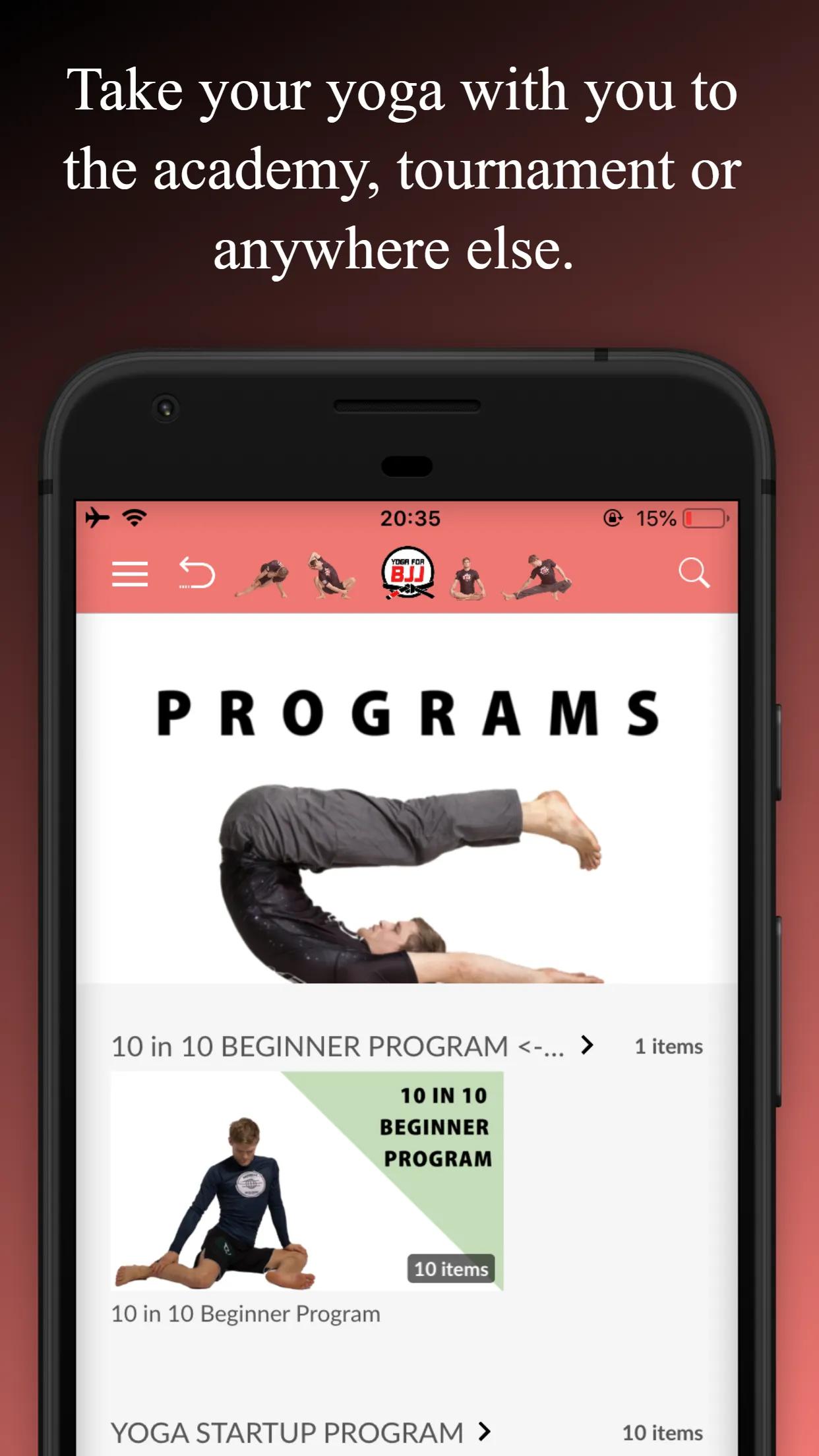 Yoga For BJJ | Indus Appstore | Screenshot