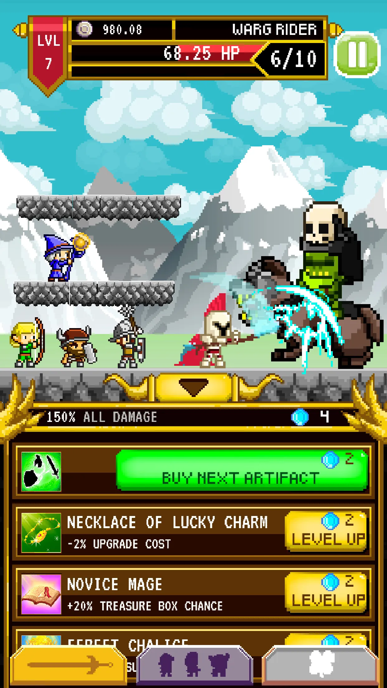 Clicker Knights Vs dragons | Indus Appstore | Screenshot