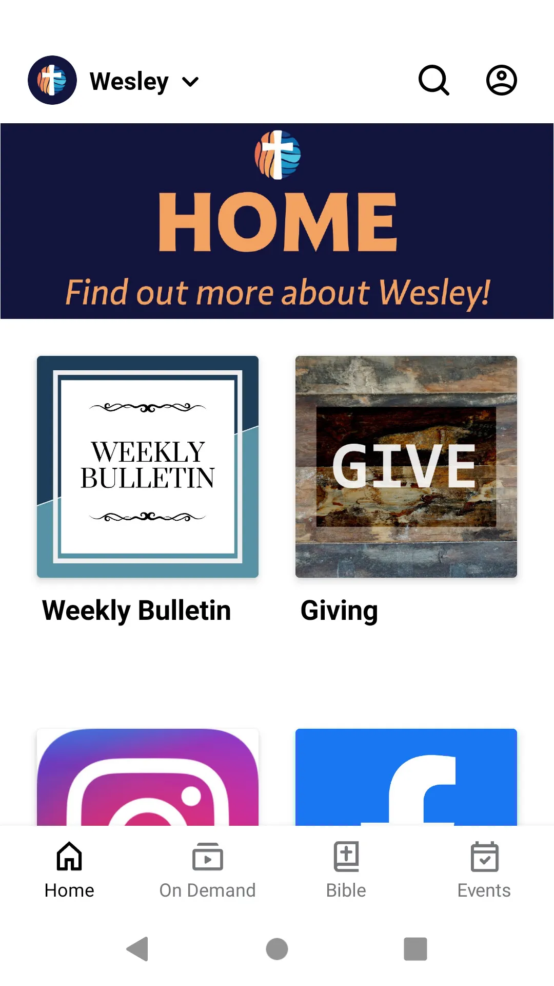 Wesley Memorial UMC | Indus Appstore | Screenshot