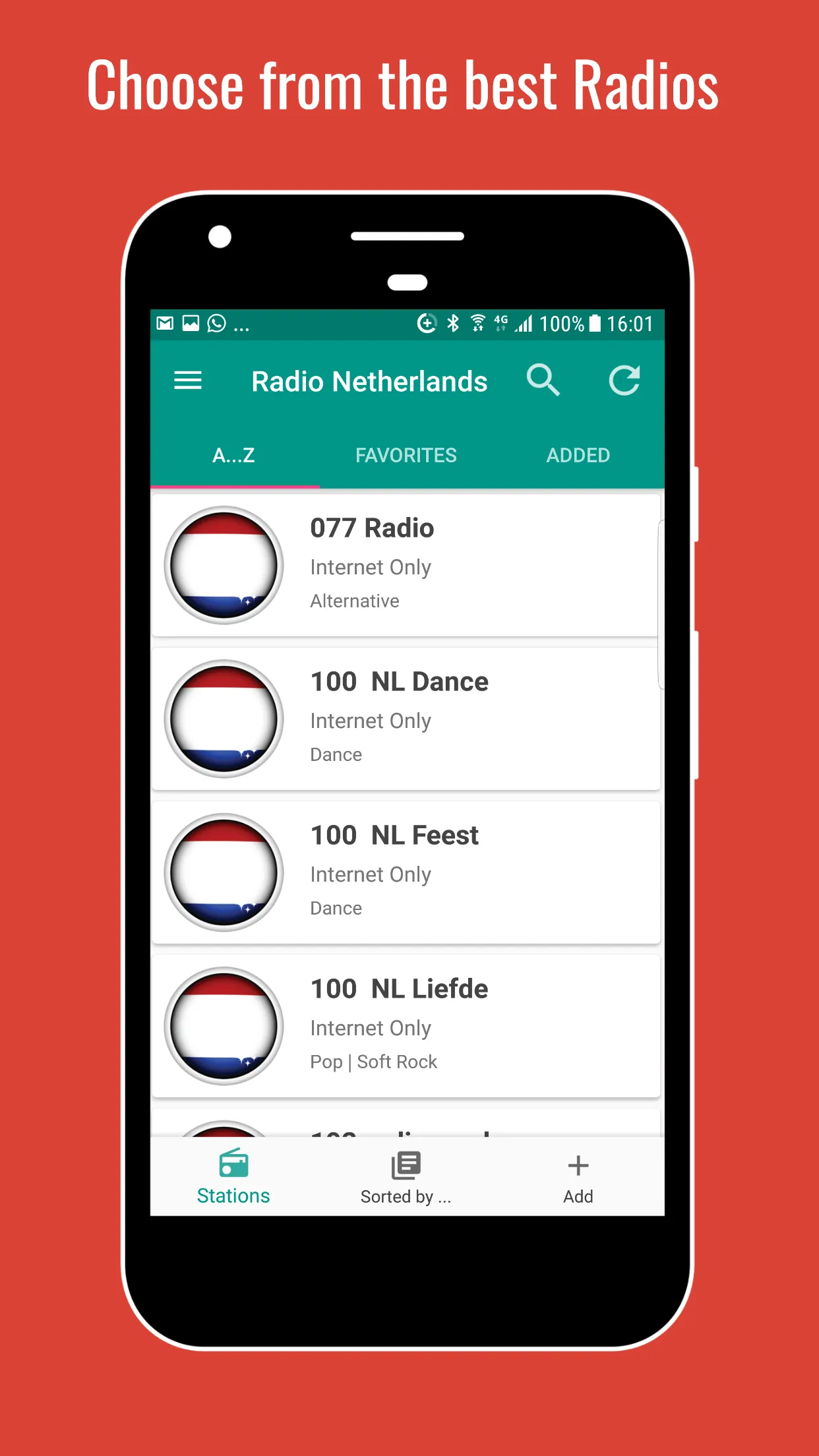 Radio Netherlands | Indus Appstore | Screenshot