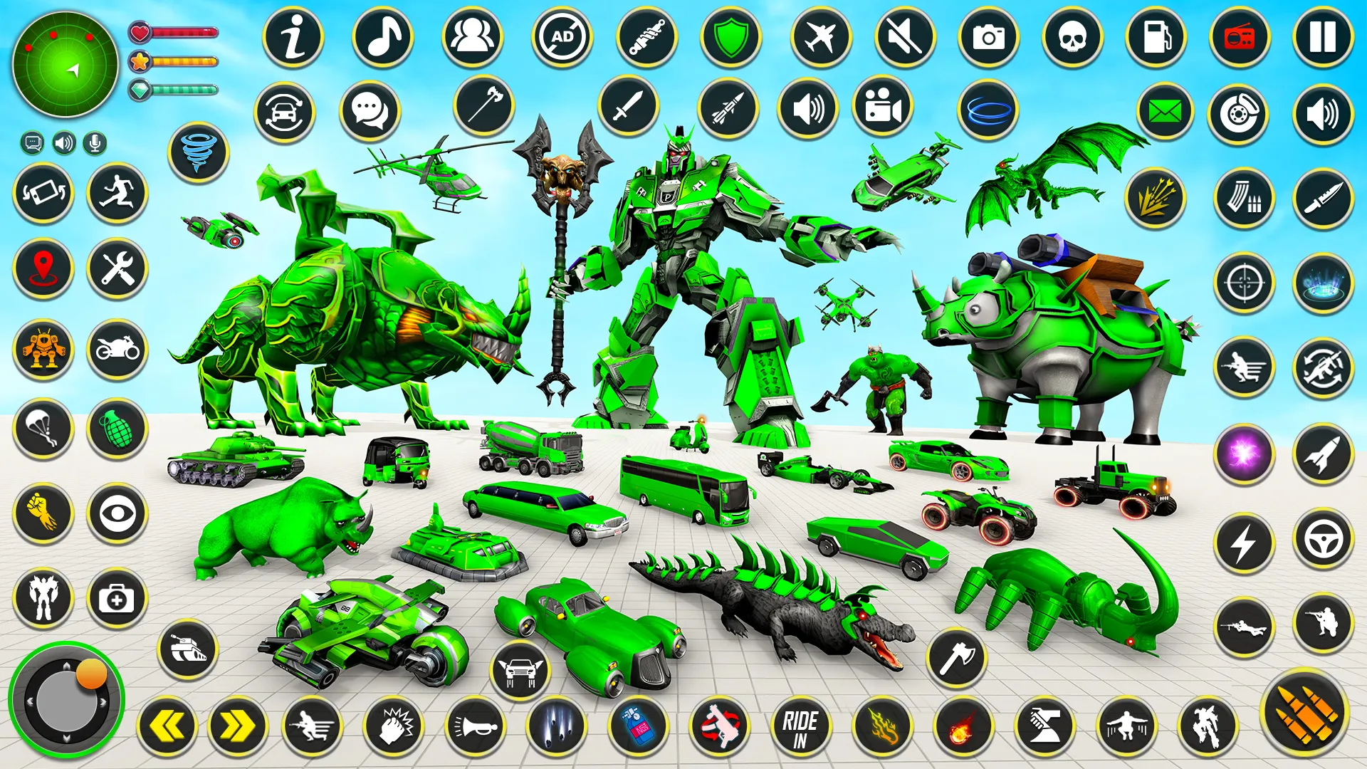 Rhino Robot Game – Robot Game | Indus Appstore | Screenshot