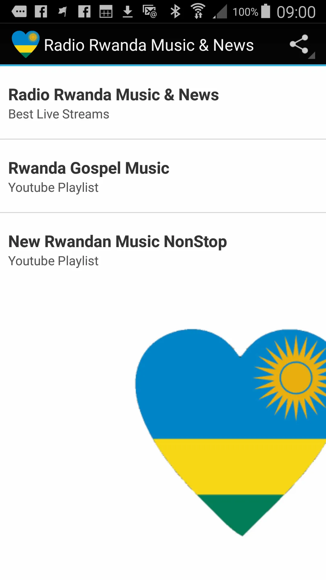 Rwanda Radio Music & News | Indus Appstore | Screenshot