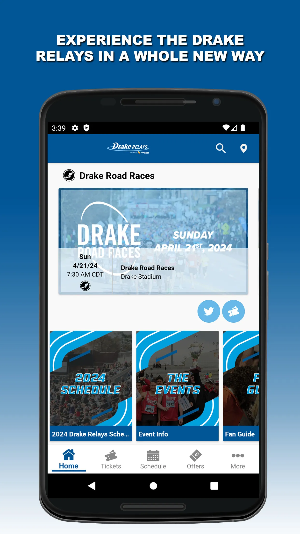 Drake Relays | Indus Appstore | Screenshot