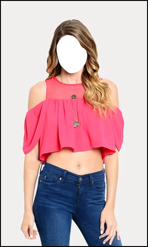 Women Short Sleeve Crop Tops | Indus Appstore | Screenshot