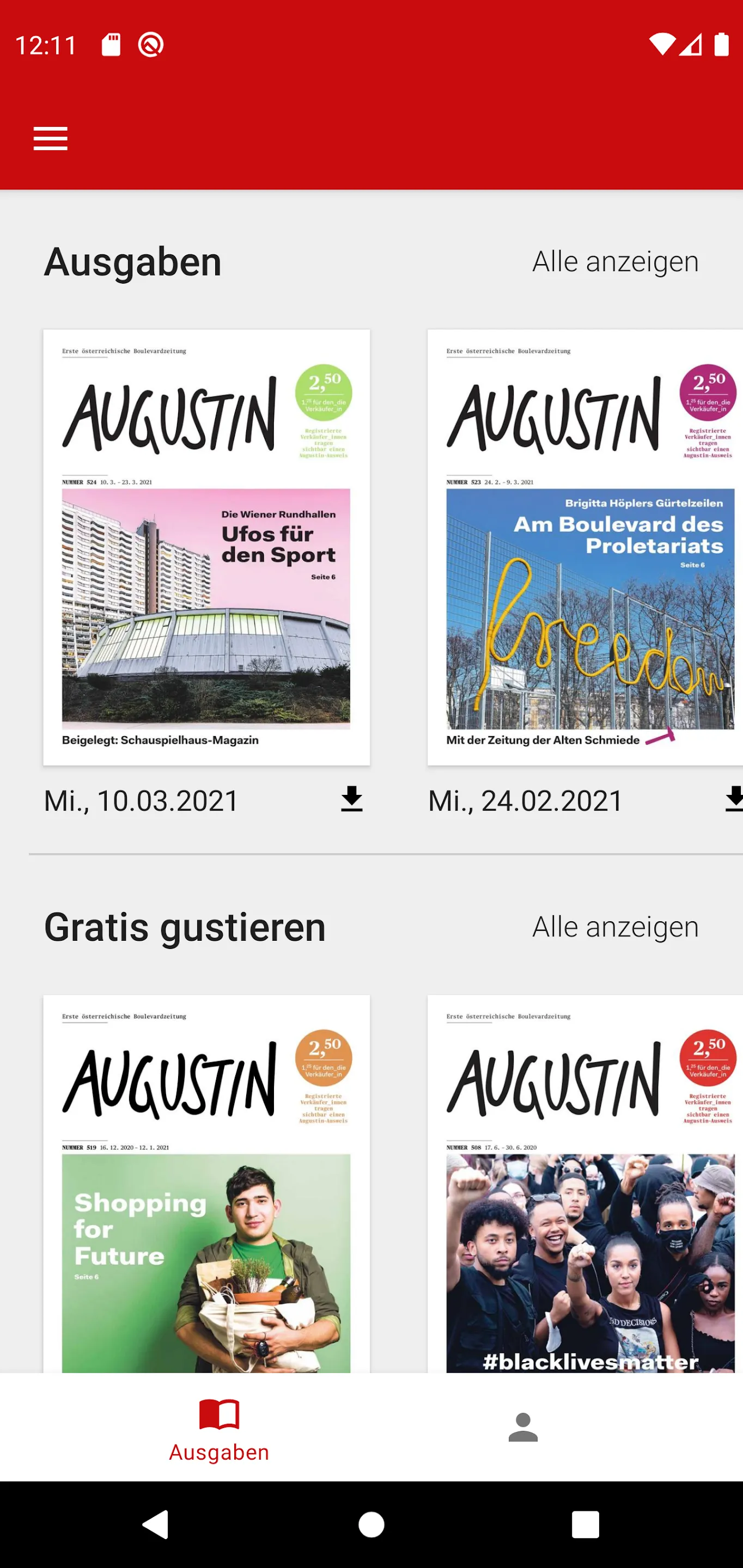 Augustin ePaper | Indus Appstore | Screenshot