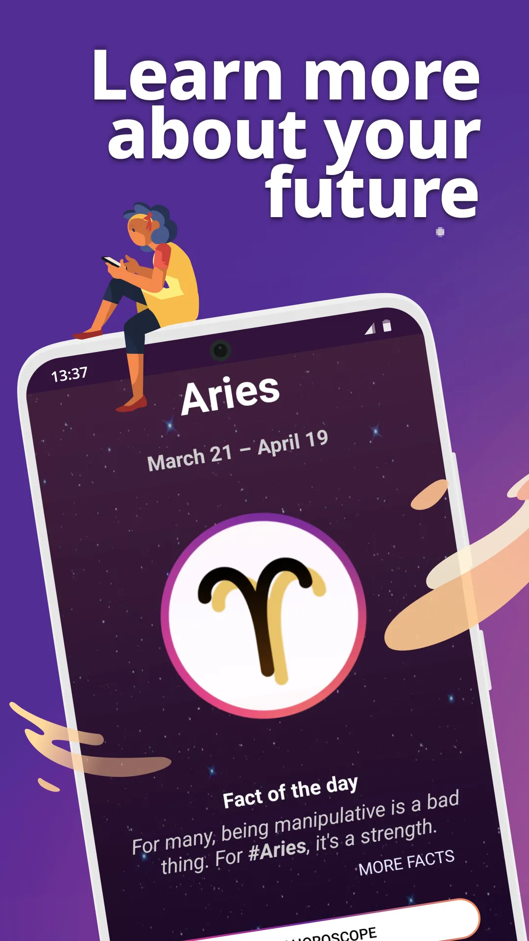 Aries Horoscope & Astrology | Indus Appstore | Screenshot