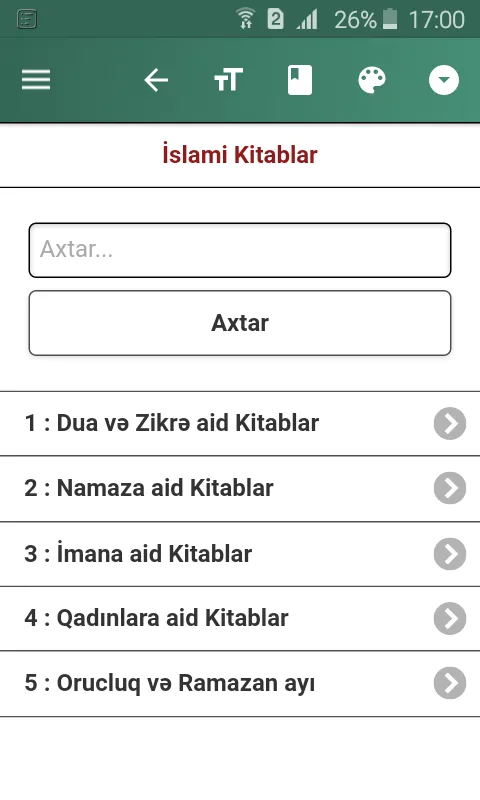 Islami Kitablar | Indus Appstore | Screenshot