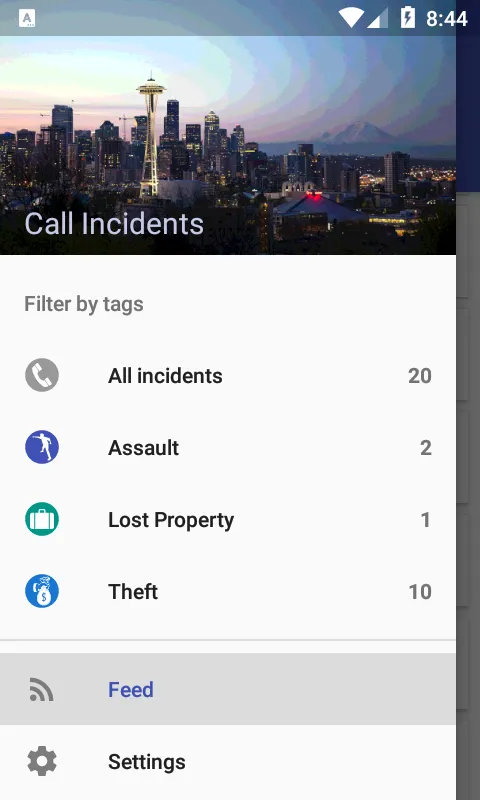 911 Incidents in Seattle | Indus Appstore | Screenshot