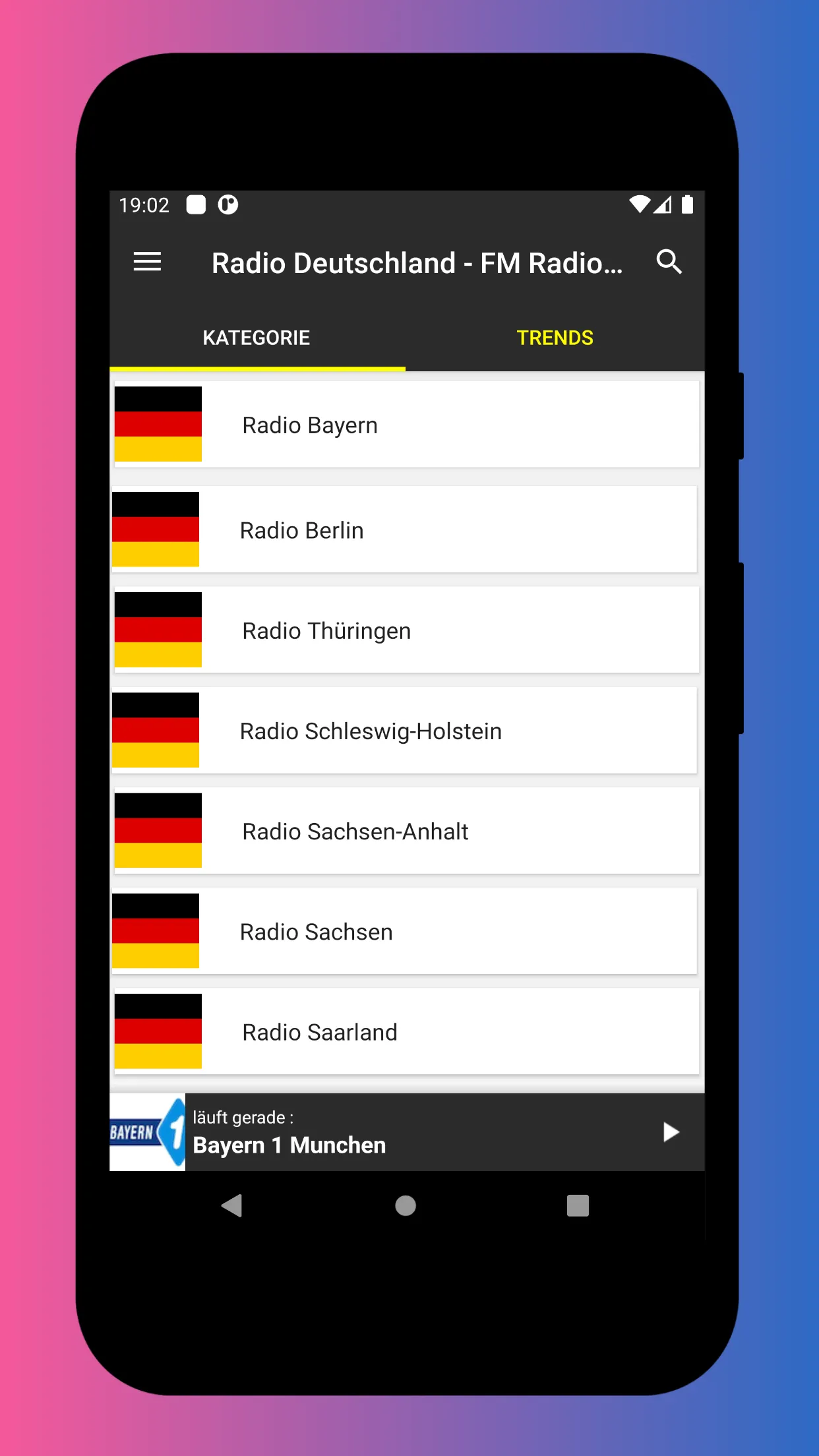 Radio Germany FM: Radio online | Indus Appstore | Screenshot