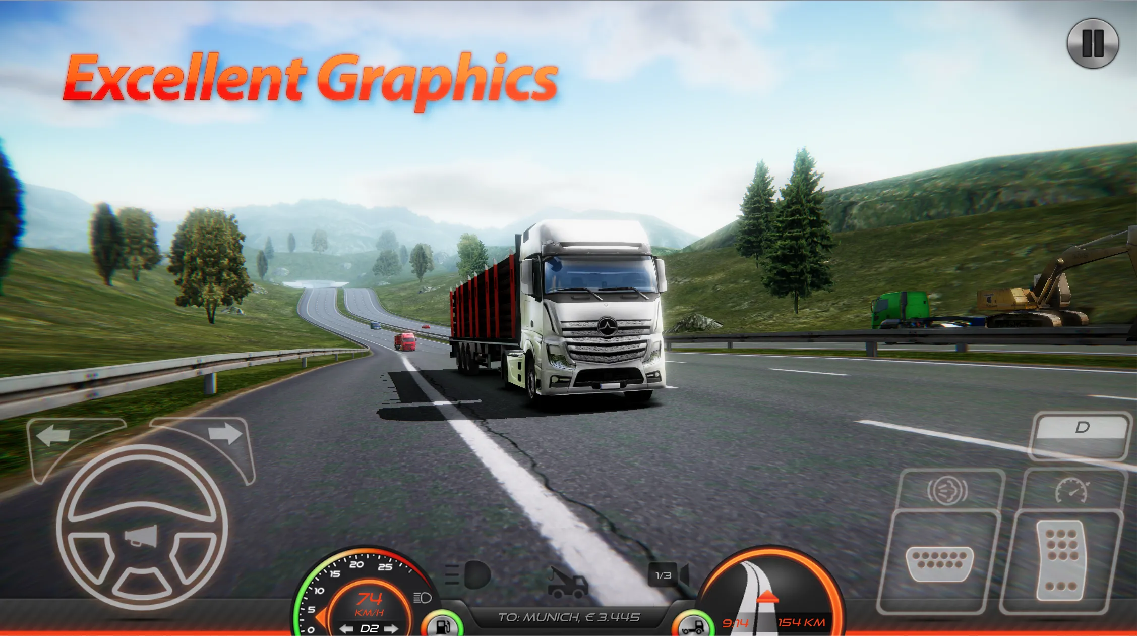 Truckers of Europe 2 | Indus Appstore | Screenshot